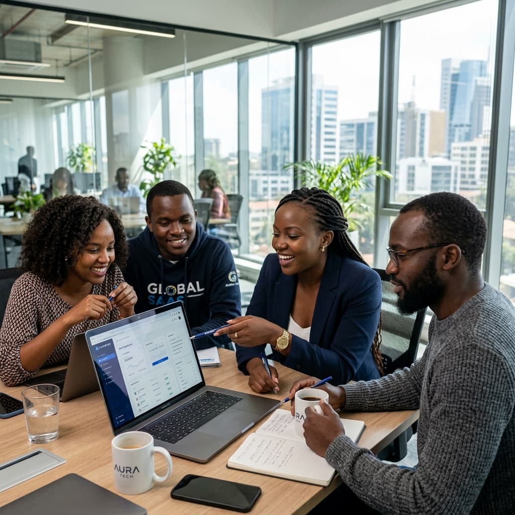 Naijasabi Tech team collaborating